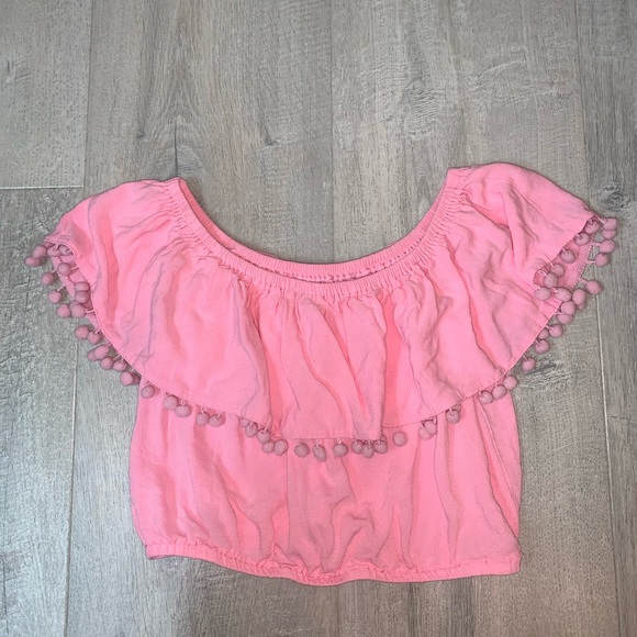 Forever21 Crop Top Pink - Picture 4 of 4